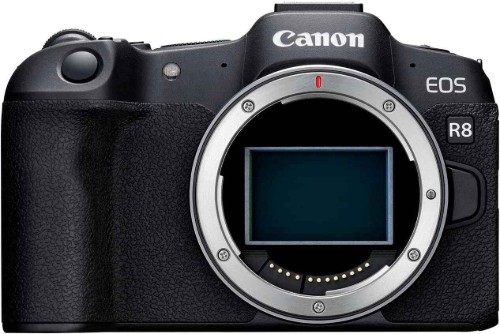 Picture of Canon EOS R8 24.2MP Full-Frame Mirrorless Camera Body Only - Black