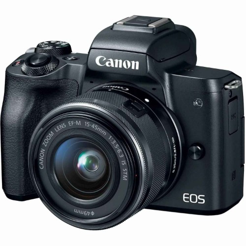 Picture of Canon EOS M50 24.1MP Mirrorless Camera with 15-45mm Lens - Black