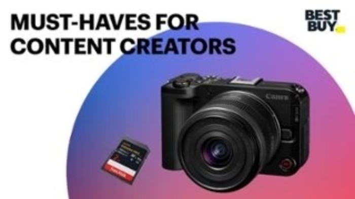 Picture of Canon EOS R50 V 4K Mirrorless Camera with RF-S 14-30mm F4-6.3 IS STM PZ Lens – Black (Brand New)